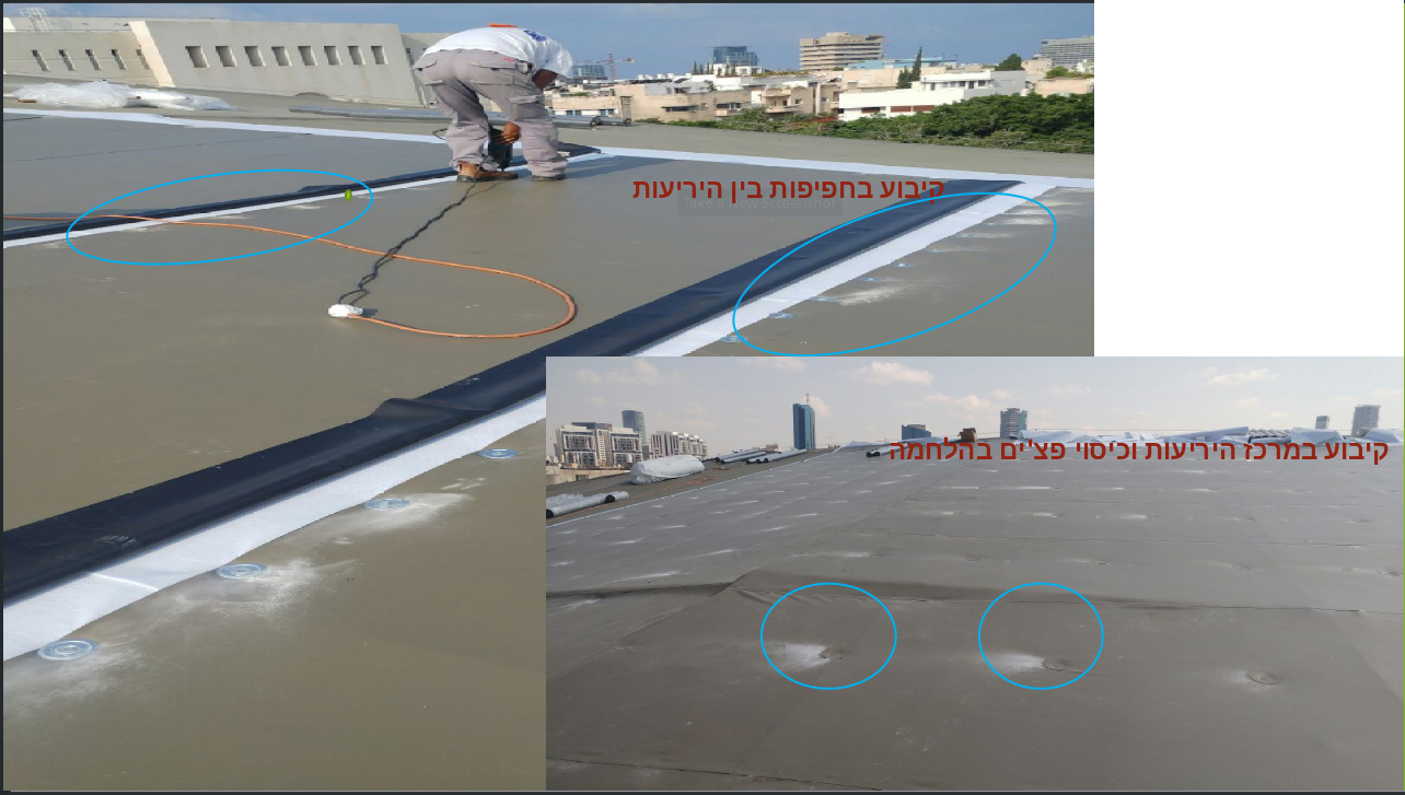 קיבוע יריעות