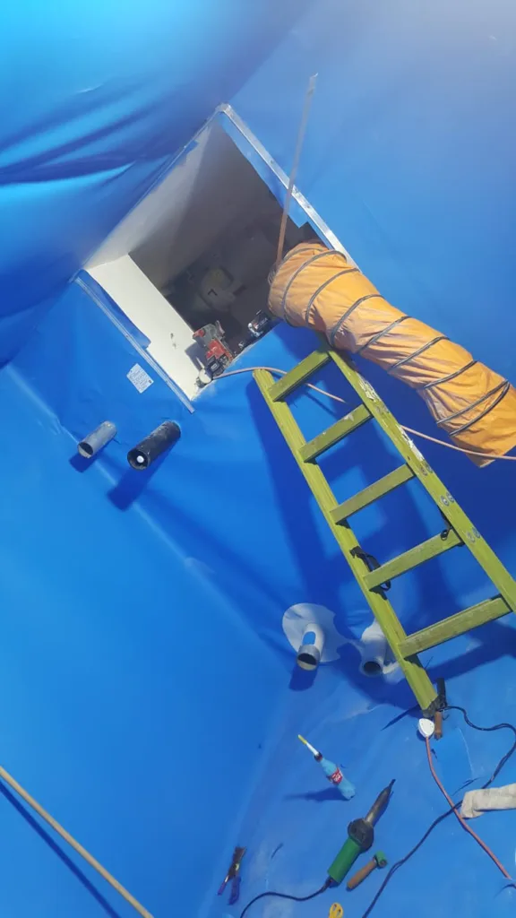 איטום מאגר מי שתיה בבניין מגורים
